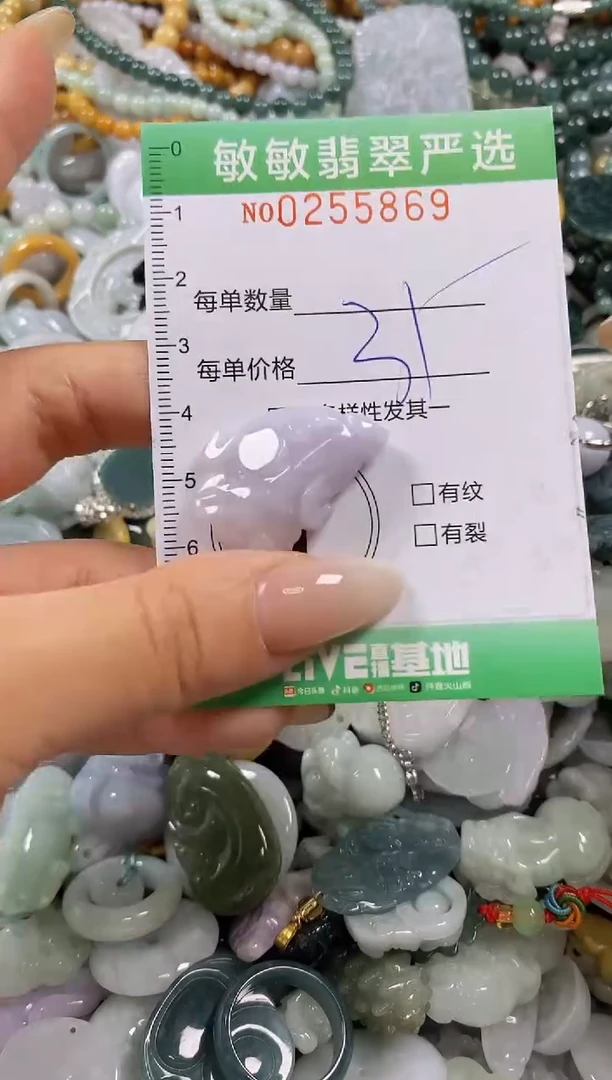 翡翠未镶嵌颈饰闪购0255869