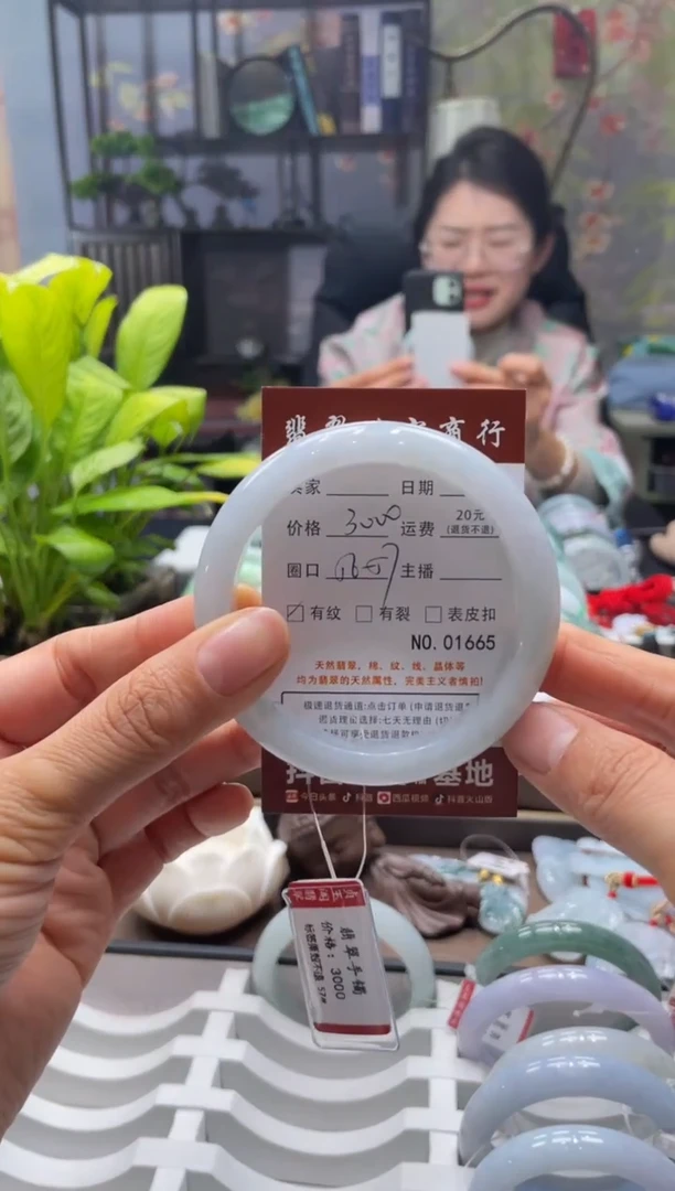 未镶嵌手镯翡翠1665****