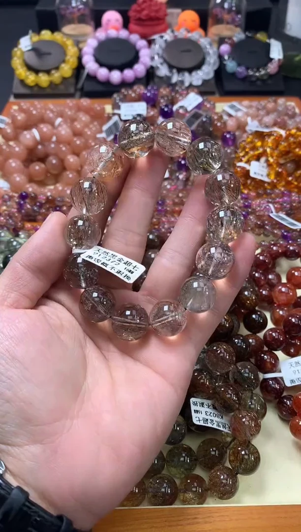 未镶嵌手链水晶16*