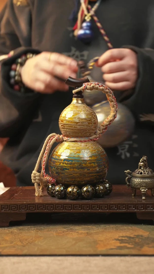 249大漆一物一拍记葫堂出品【不带手串】