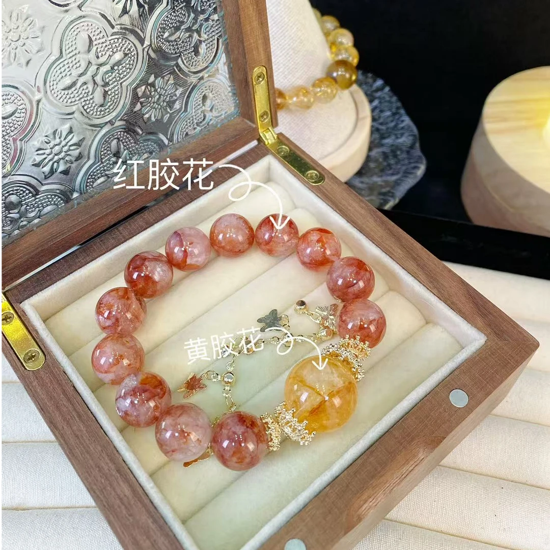 【锦鲤】天然水晶手串原创小众设计水晶手串