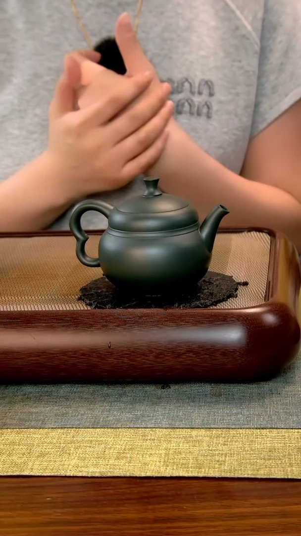 茶壶紫砂徐记福康 原矿紫砂 4