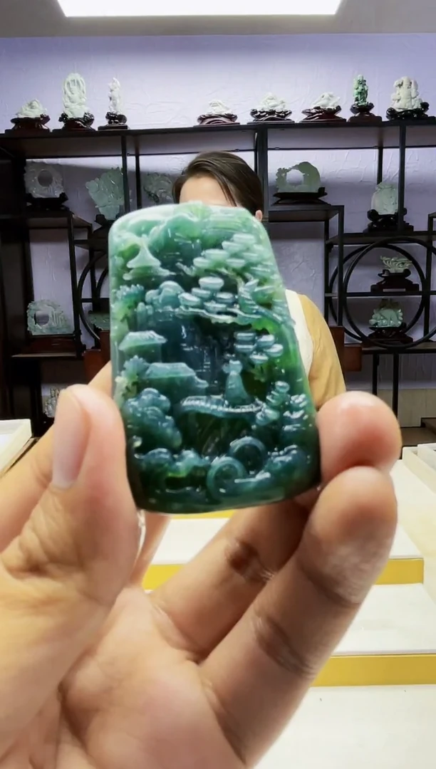 定制翡翠未镶嵌毛货04290098