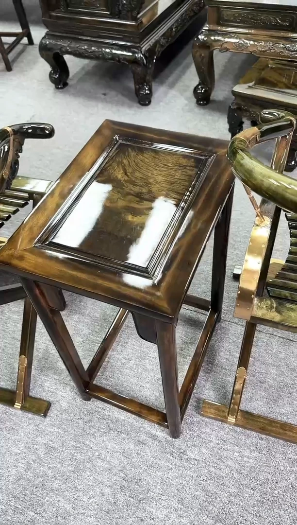 乌木类家具金丝楠木茶几