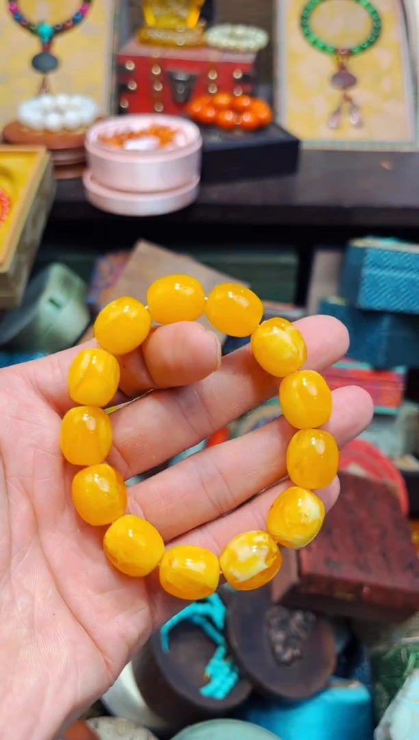 【闪购商品】蜜蜡裸石未镶嵌E瑞哥专属高端精品39