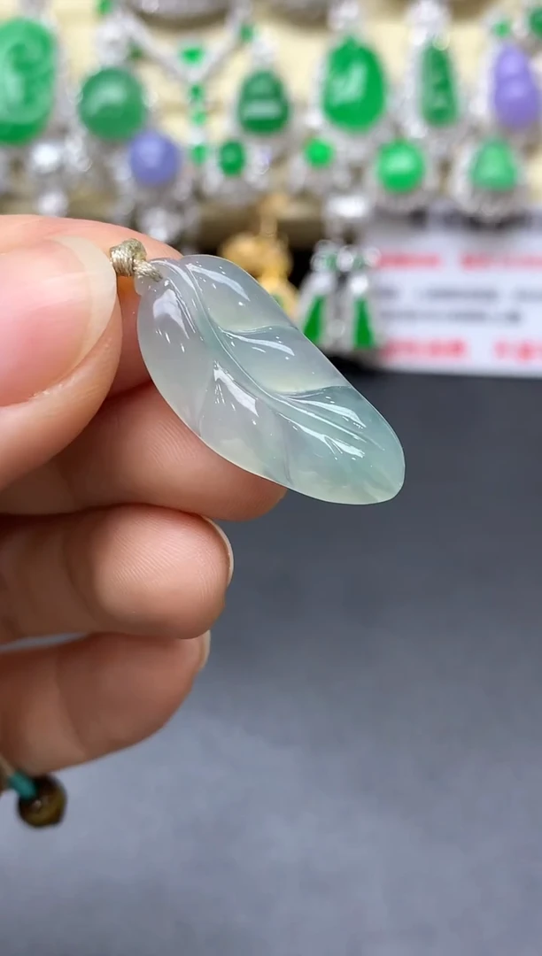 颈饰未镶嵌翡翠14-中国好珍宝