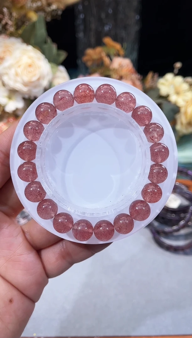 未镶嵌手链水晶草莓晶10m+