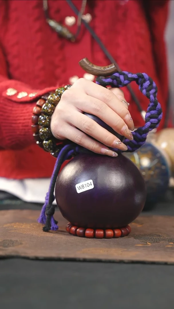 【闪购商品】WB104紫色中容量酒葫芦随缘发