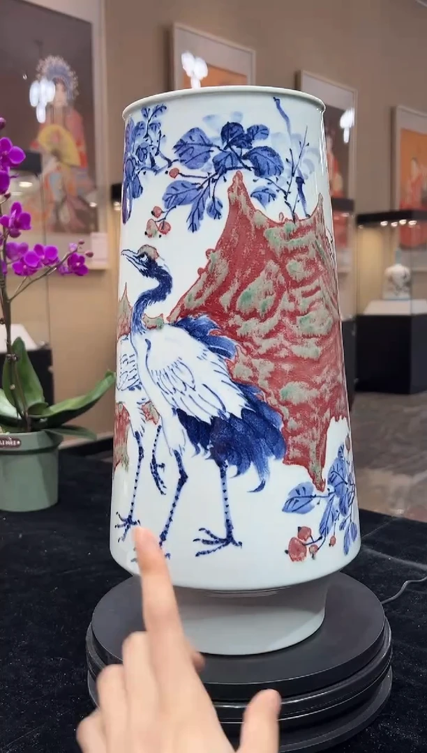 其他瓷崔景哲-瓷器-B中-鹤鸣九皋