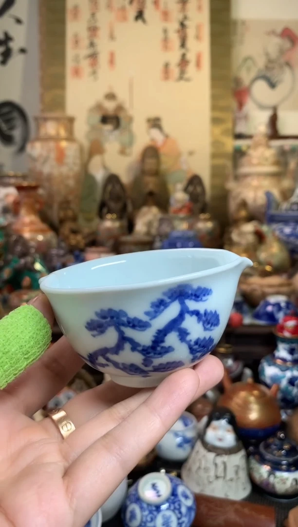 陶瓷杯茶道器四十万号