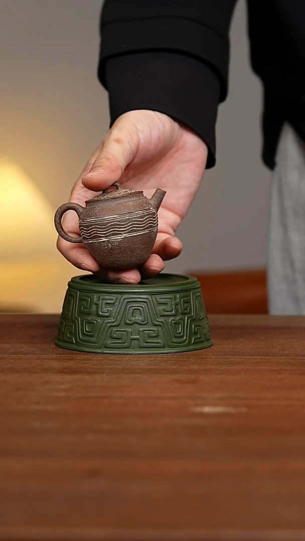 茶壶紫砂陶罐二式