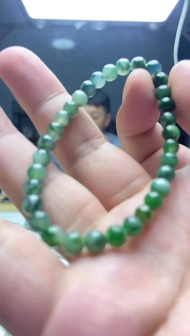 未镶嵌手串翡翠手串