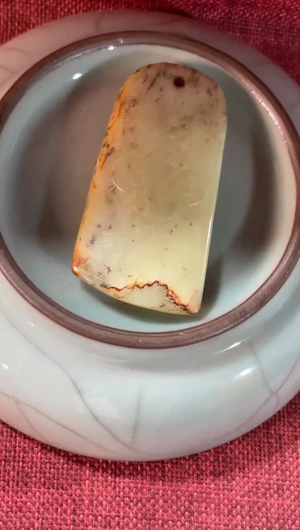 瓷片手工，手绘，陶瓷