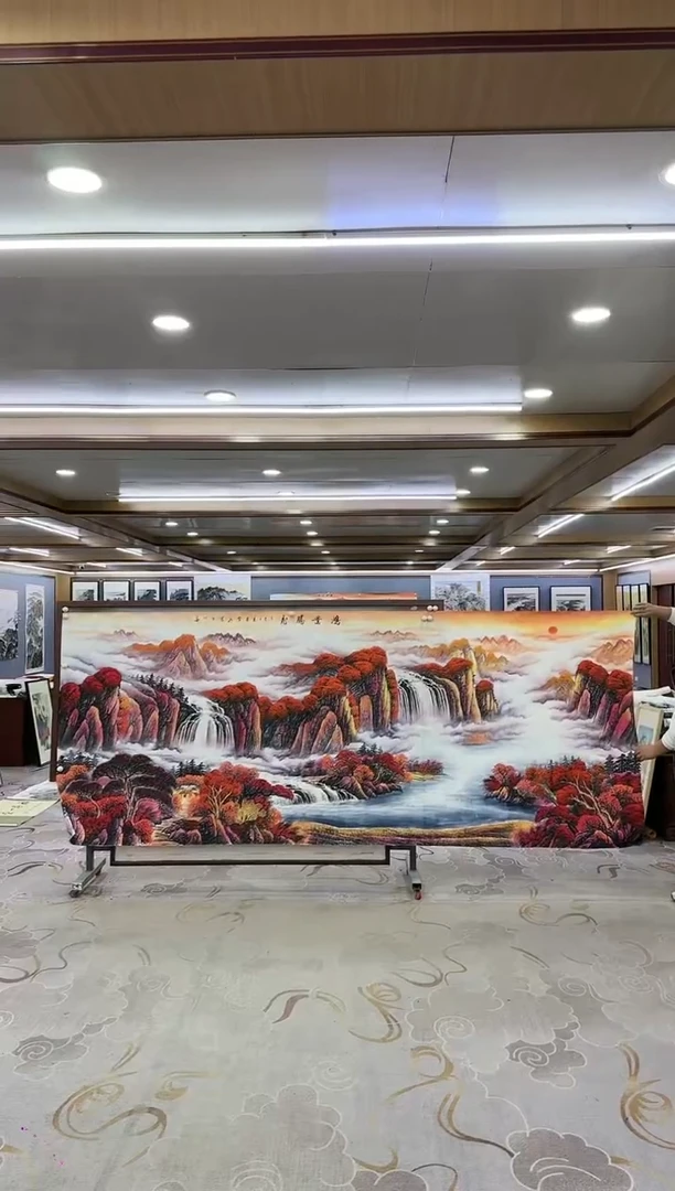 绘画我***易G-刘雪红-大丈二-山水国画