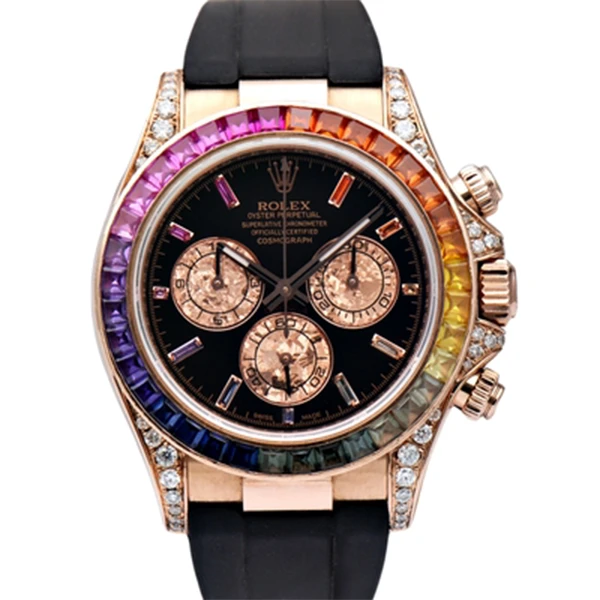 99新 Rolex/劳力士 老佛爷/劳力士116515后盘后钻/自动/单表/40mm