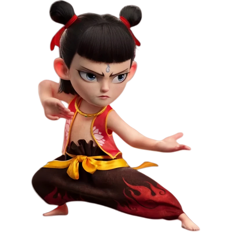 魔童哪吒贴纸客厅卧室宿舍家用墙面爆款哪吒防水车贴装饰贴画