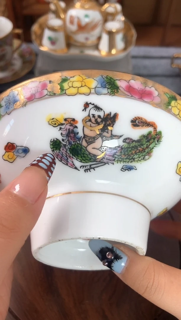 其他微瑕景德镇窑厂瓷摆件单件