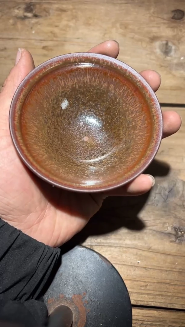 茶盏古法龙窑柴烧450