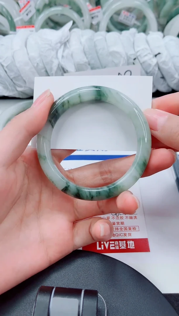 未镶嵌手镯石英质玉177-55/56