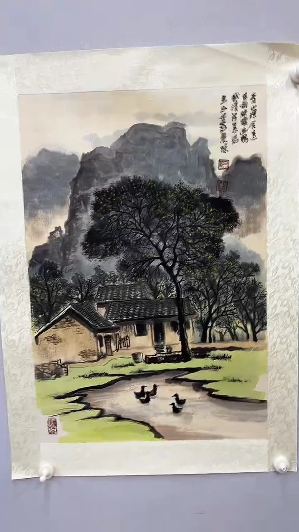 国画吴丽珠-2.7平尺-山水