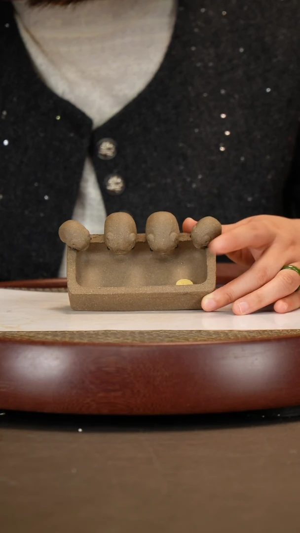 【闪购商品】紫砂茶宠青段小猪槽