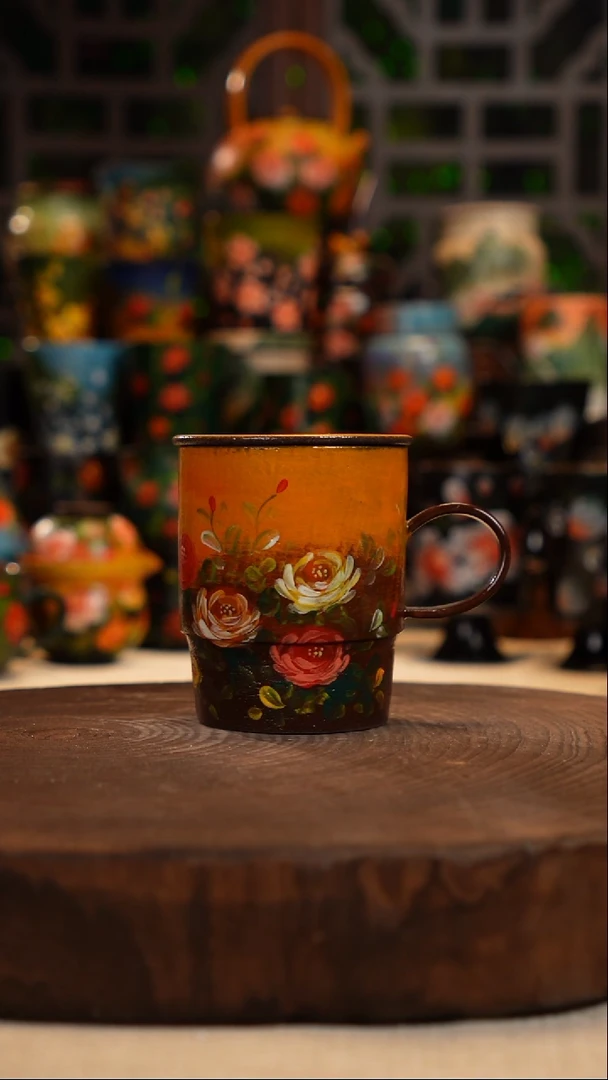 油画   手绘  釉下彩