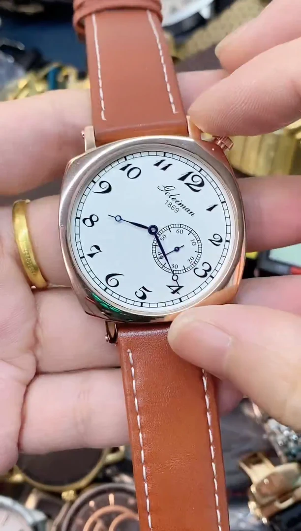 瑞士格雷曼G18K男士Swiss方表