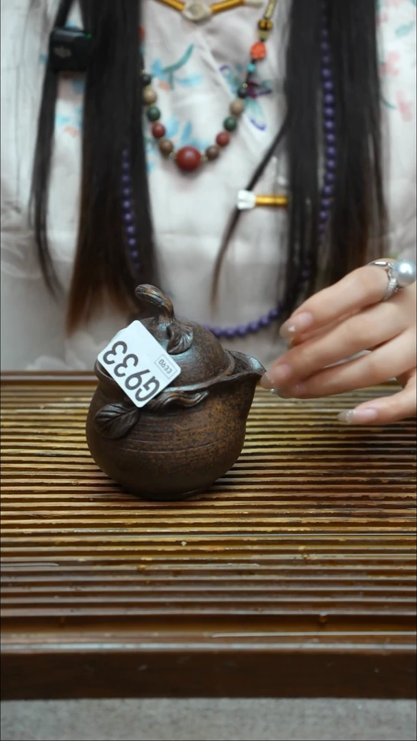 万古烧粗陶手工茶具