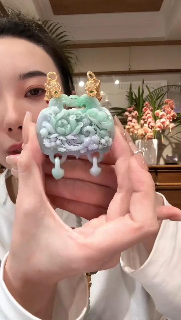 【闪购商品】翡翠颈饰未镶嵌国风