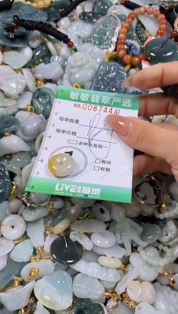 【闪购商品】翡翠颈饰未镶嵌闪购商品0087444