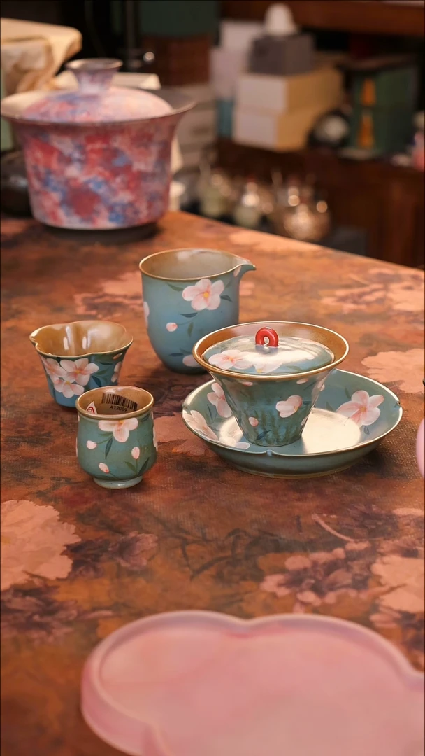 【闪购商品】陶瓷茶具（无礼盒无茶盘）@@A12010