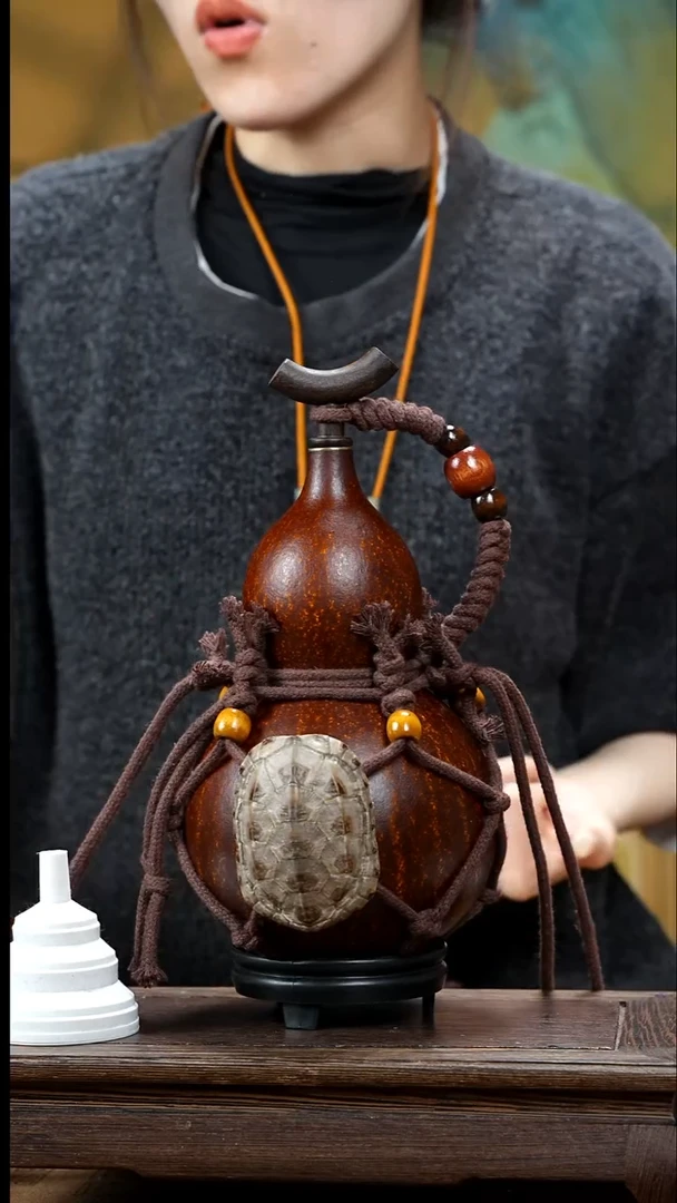 XA023网兜款酒葫芦（现货现发）+原生小葫芦-