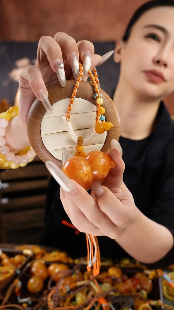 琥珀颈饰未镶嵌苗*喵颈饰