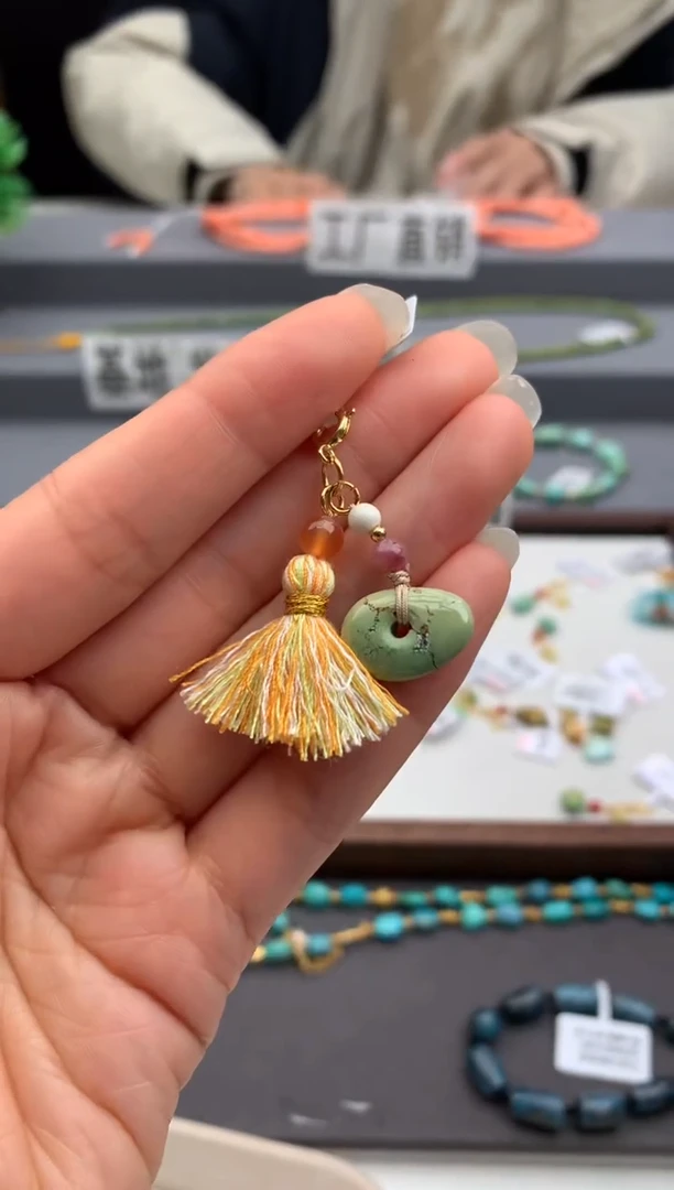 未镶嵌单珠南红玛瑙茜.E221