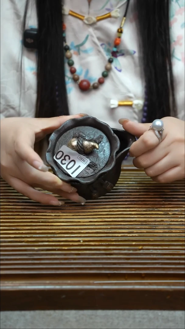万古烧粗陶手工茶具