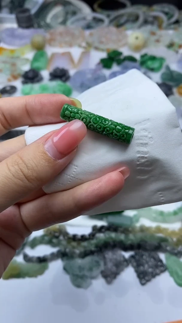 定制翡翠未镶嵌L***n毛货定制不退不换