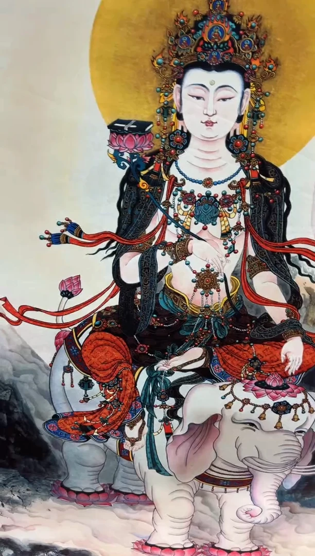 卷轴画卷轴画张张的唐卡47