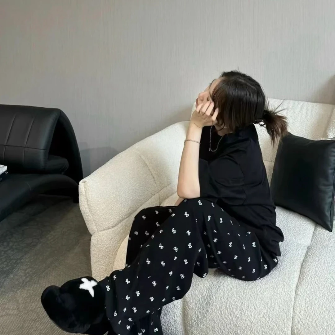 【原创花色】全新人棉高品质棉绸女裤阔腿裤女软糯舒适垂感夏季薄款