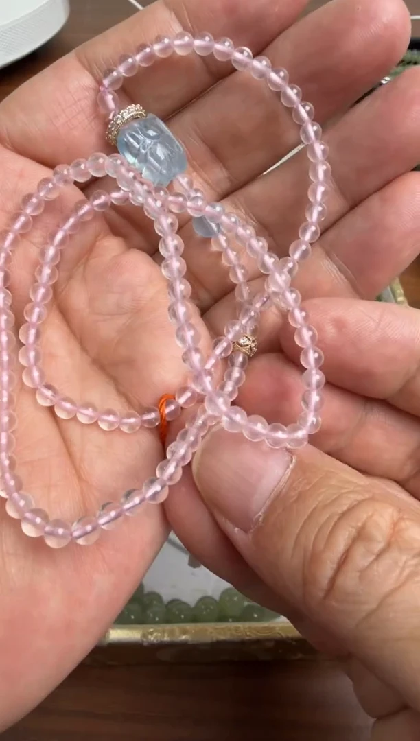 颈饰未镶嵌水晶项链