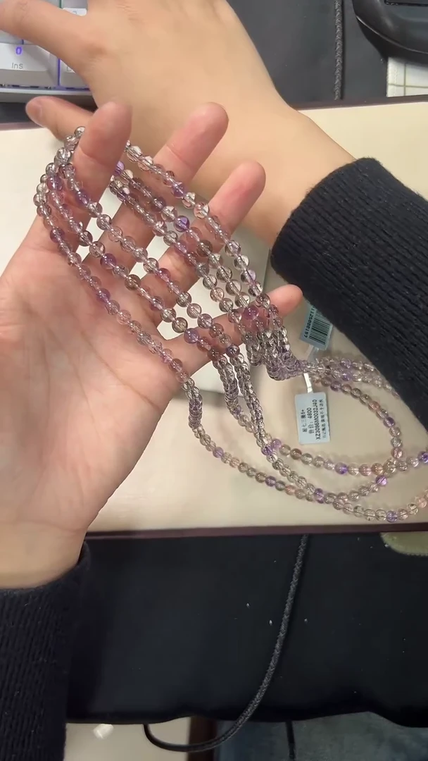【闪购商品】水晶手链未镶嵌B14 xz3095约5mm多样性发一件