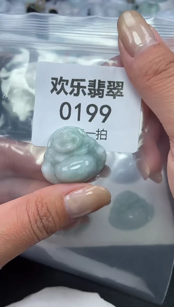 颈饰未镶嵌翡翠缅甸天然翡翠0199