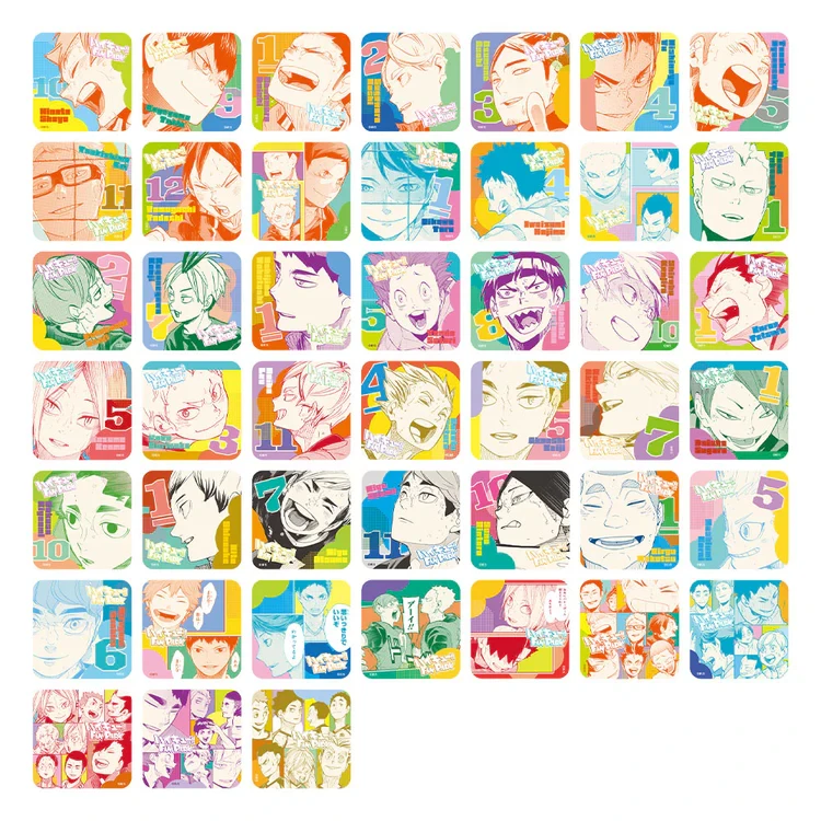 排球少年FANPAPK粉丝节原画杯垫（盲盒）