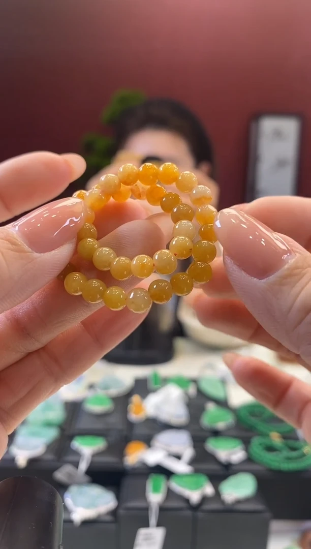 未镶嵌手串翡翠手串