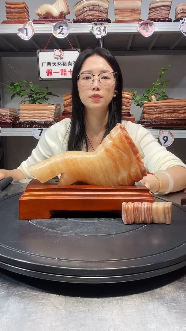石材天然石材柳州猪肉石21-16-5.5