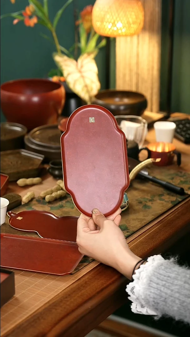 复古红 黄铜壶承