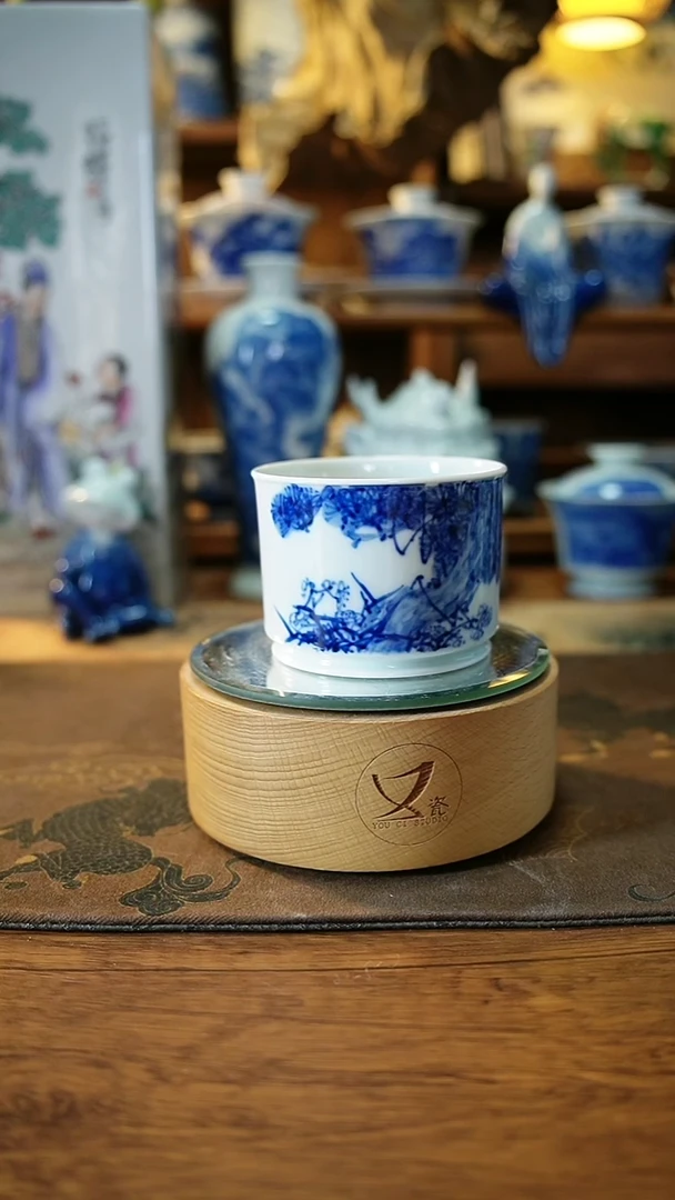 15景德镇手工手绘茶具