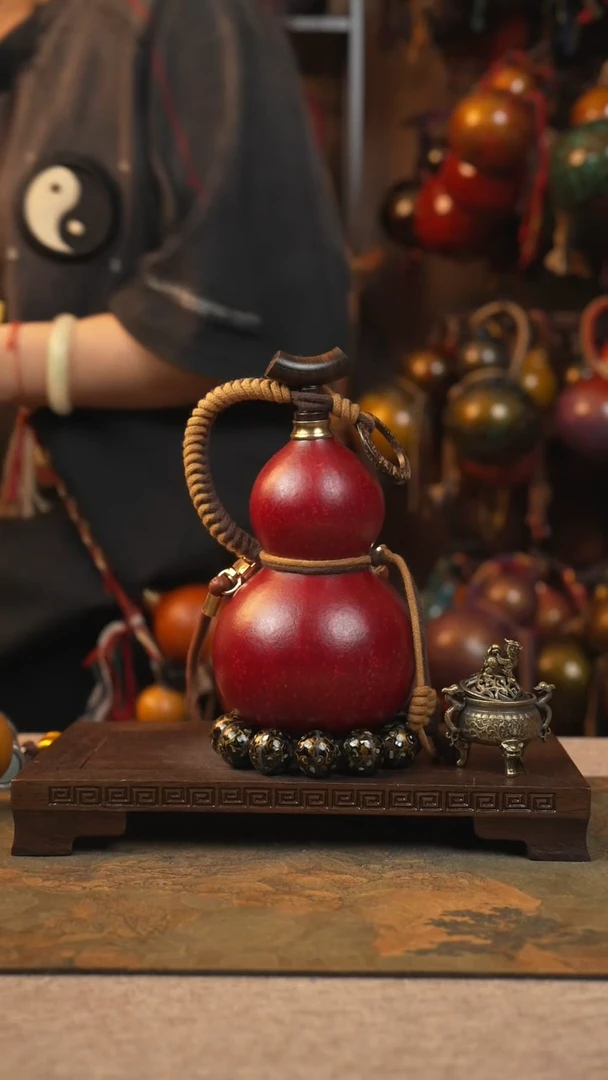 009大漆一物一拍记葫堂出品[不带手串】