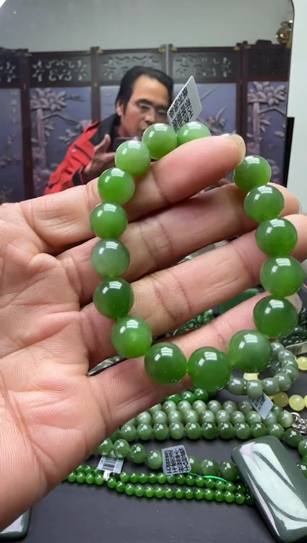 未镶嵌和田玉珠宝奇石手串