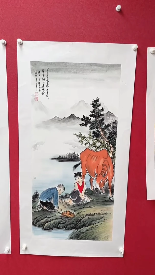 国画精美国画作品