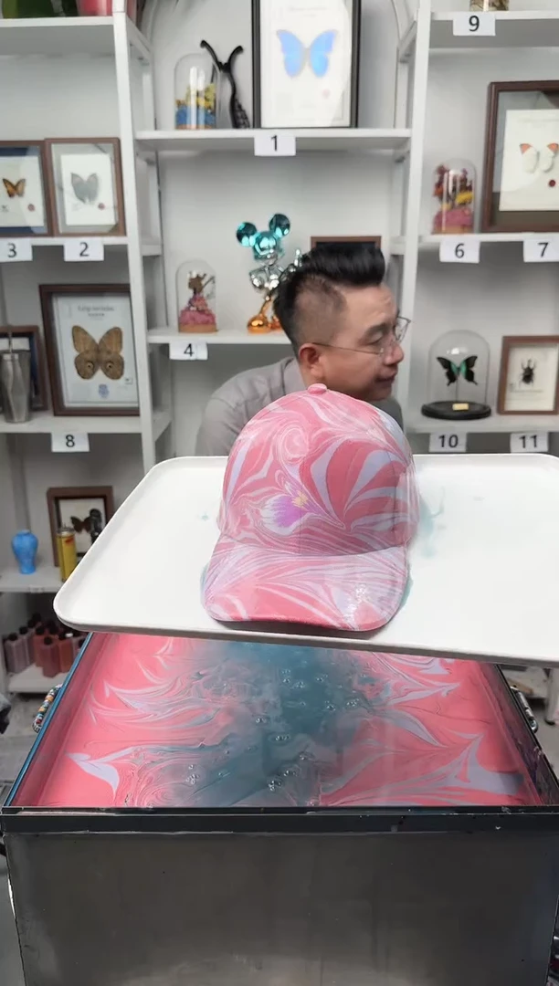 纯棉儿童款天鹅水拓帽